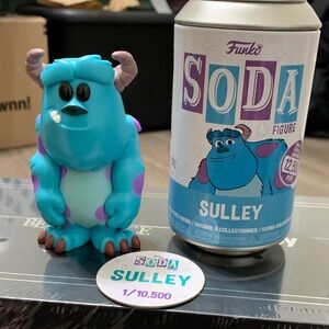 Funko Soda Sulley Blue and Purple Figure